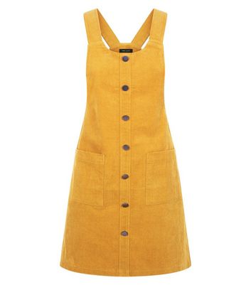 Latzkleid senfgelb Outlet